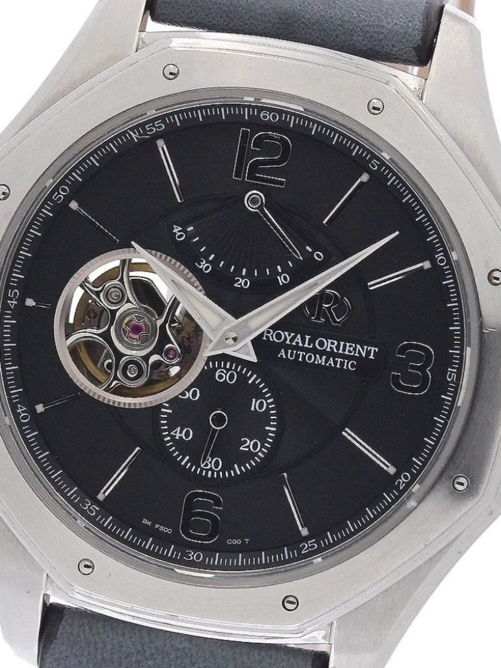 ORIENT Royal Orient WE0051FS Power reserve black Dial Automatic Men's_952100